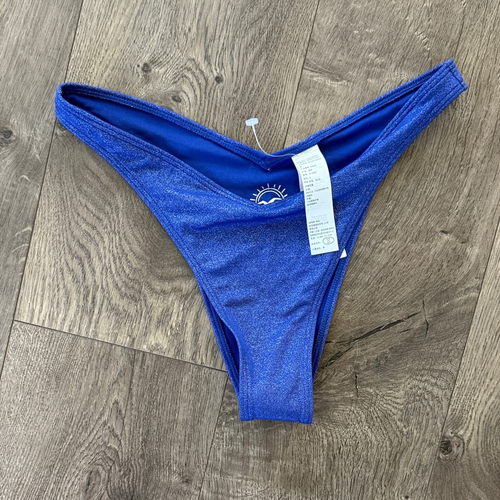 Hollister bikini bottoms blue